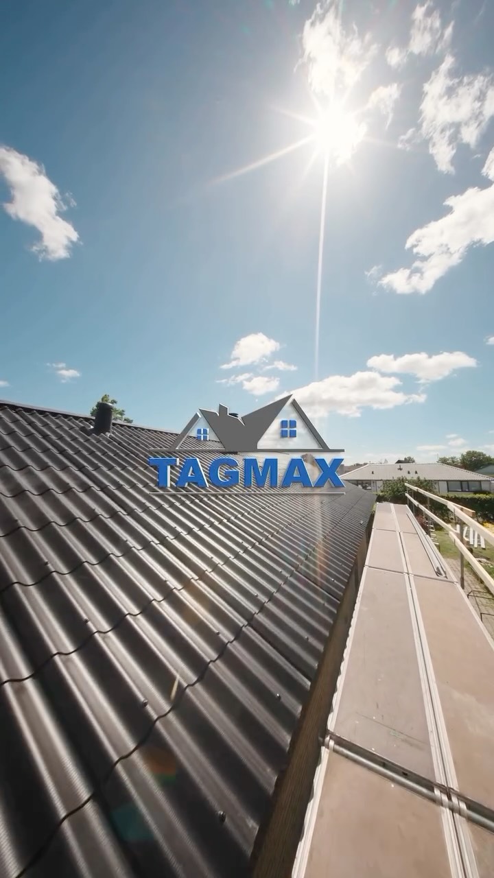 Video fra TAGMAX med nylagt tegltag